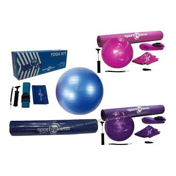 Kit Yoga Sportfitness Balón...