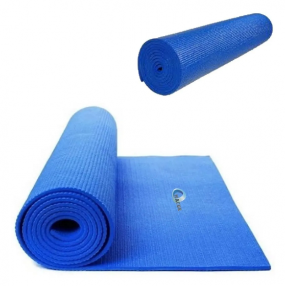 Colchoneta Pilates Mat Yoga Tapete Ejercicio Gym Pvc Entrena