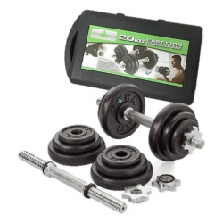 Kit Mancuernas 20kg Pesas...