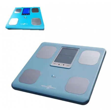 Báscula Electrónica Indice Corporal Lcd Táctil Peso 150k Baño