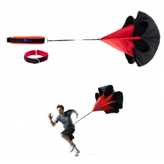 Paracaídas De Entrenamiento Velocidad Running Futbol Fitness