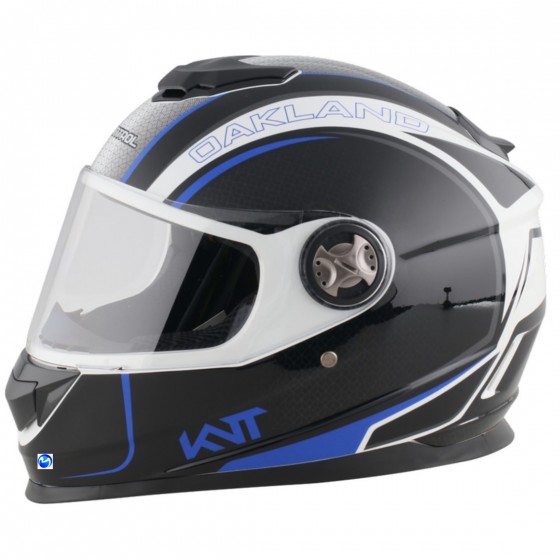 Casco Moto KONTROL M65 Oakland Blanco Brillo  FMVSS 218 DOT