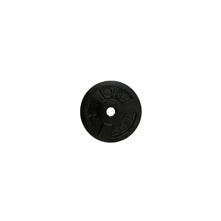 Disco De 10lb Hierro Para Mancuerna barra Pesa Gym 2.5cm