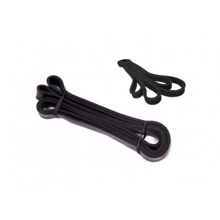 Banda Poder Negra Elástica Látex Resistencia-fisioterapia-gym